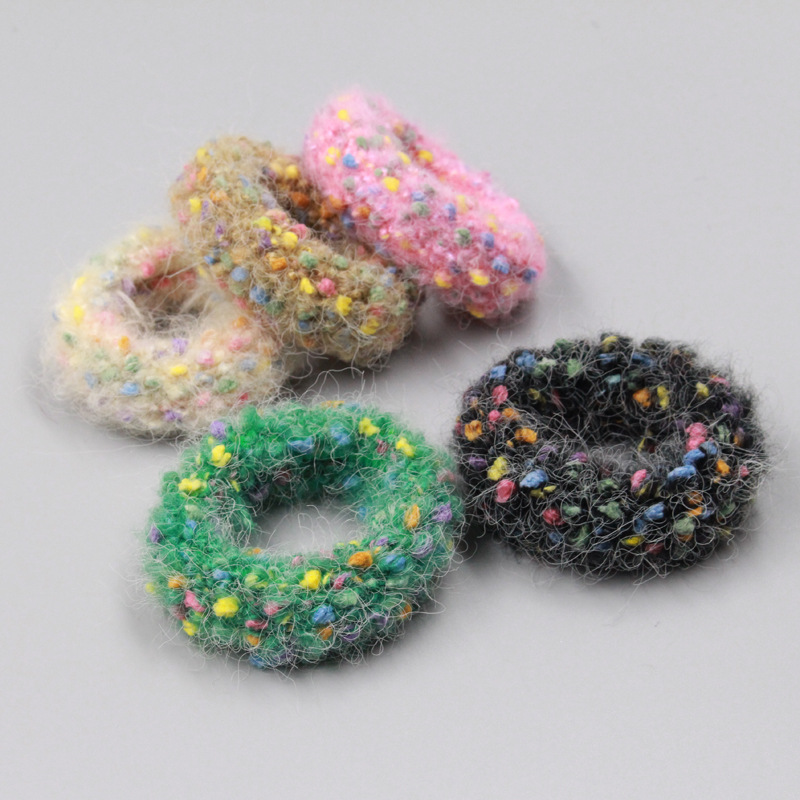 3pc Nette Gute Elastische Haarbänder HairRope Krawatten für Mädchen Frauen Stirnband Koreanische Haar Zubehör Pferdeschwanz Holer Scrunchies – Detail 13