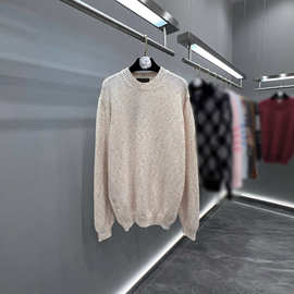 正确版高品质原标LP家金丝套头长袖针织衫简约百搭男女同款毛衣