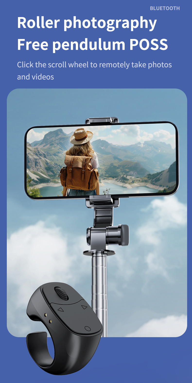 Telecomando bluetooth per smartphone video e foto_voghion.com