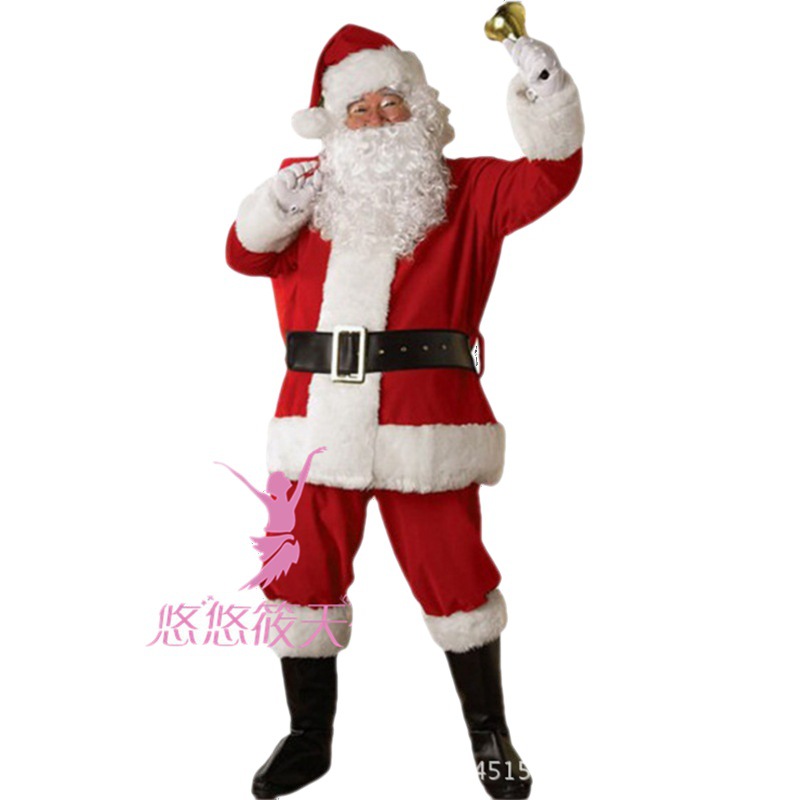 Uniforme de Navidad sexy blanco y negro traje de uniforme de dos colores traje de juego de Navidad de comercio exterior