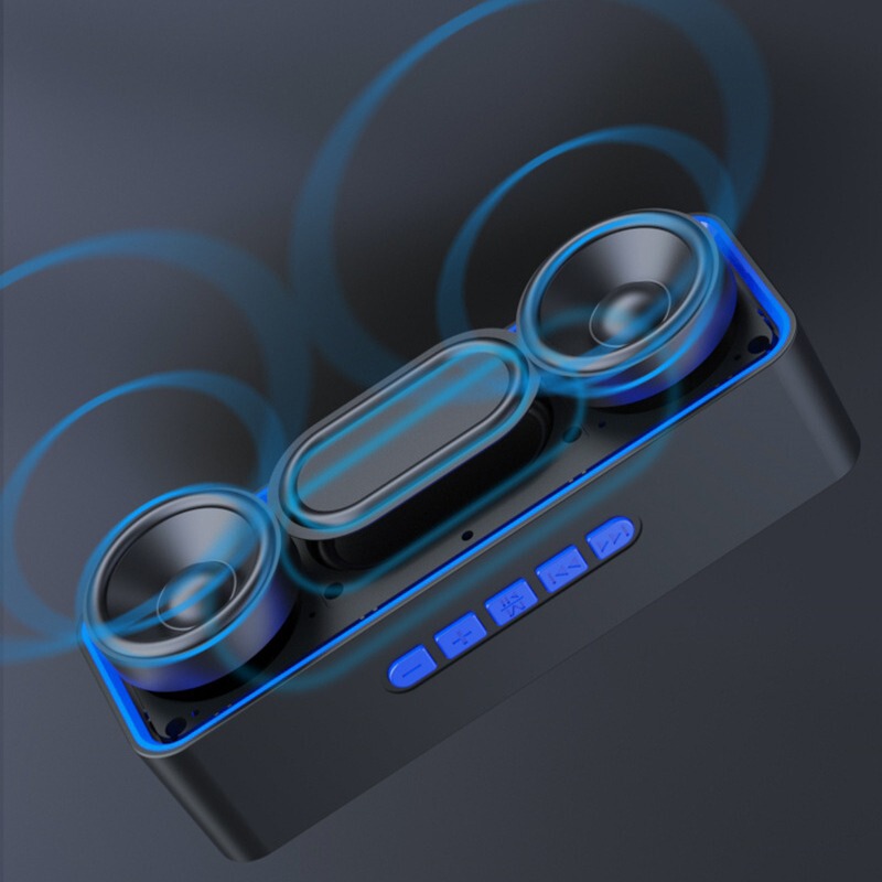 屋外大音量ワイヤレス Bluetooth スピーカーミニホームオーディオコンピュータカーサブウーファー軽量ポータブルカー|undefined