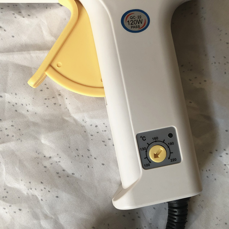 【 120W Temperature-adjustable Hot Melt Glue Gun 】 Wholesale of Sade SD866 electric hot melt glue gun 11mm glue stick gun pic 4