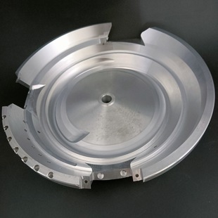 Customized Precision Aluminum Alloy Vibration Plate High-End Five-Axis Customized According to Drawings Feeder Non-Standard Product Processing