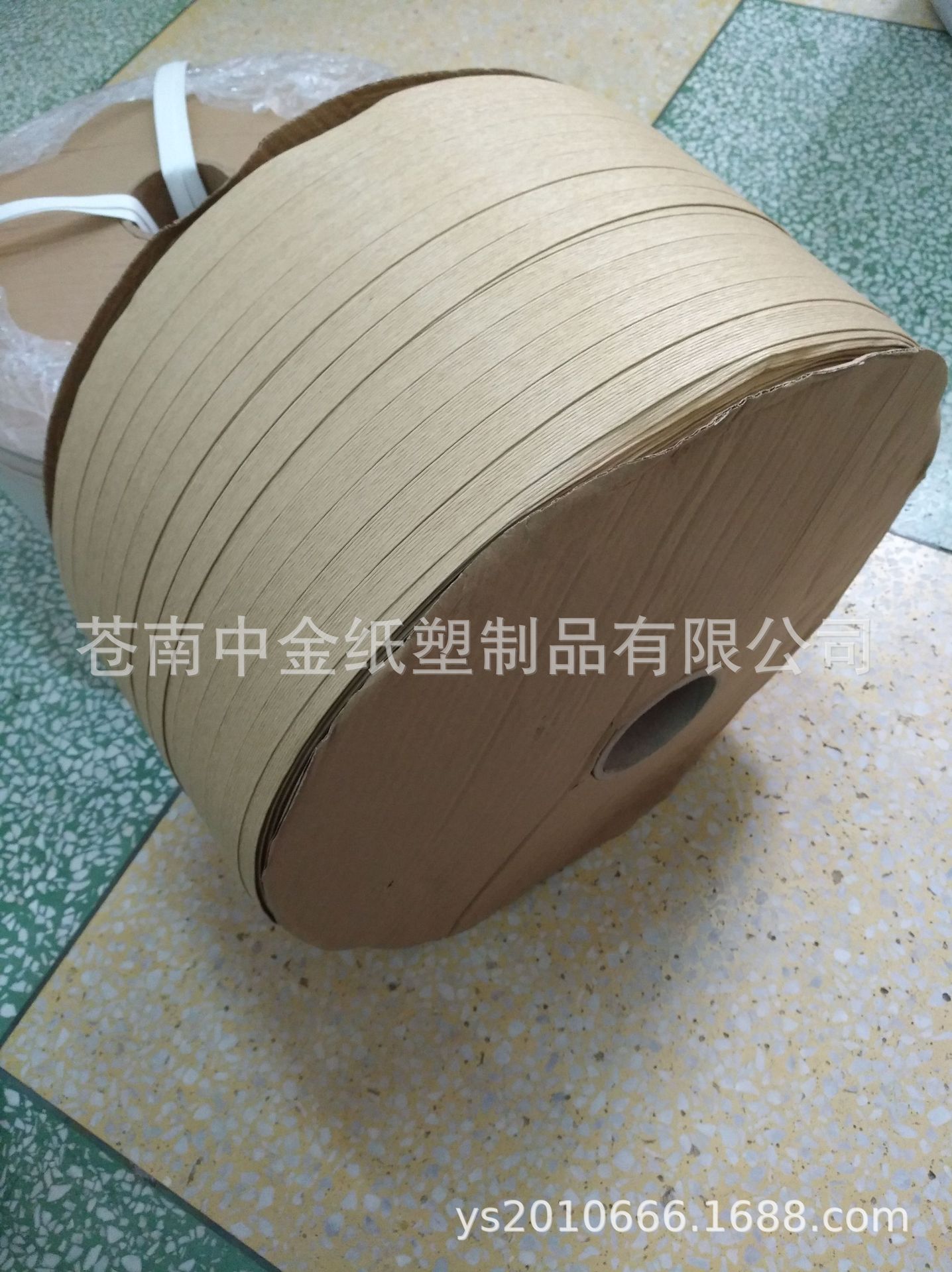 出口欧美纸质打包带、纸箱包装环保打包带、机器打包带、圆形纸绳