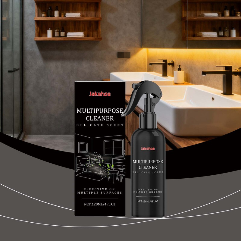 Jakehoe Multi-Purpose Cleaning Spray Household Bathroom Tile Cleaning Scale Stains Multi-Surface Cleaning Spray