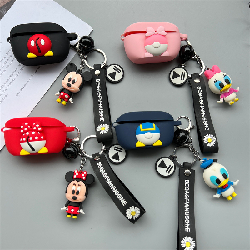 Applicable to JBL wave100TWS wireless Bluetooth headset protective cover cartoon silicone drop-resistant charging box soft case