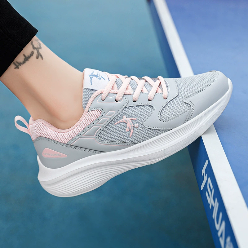 Jordanlai модная женская обувь, осенняя непромокаемая кожаная спортивная обувь, легкая нескользящая повседневная дорожная обувь для бега на мягкой подошве