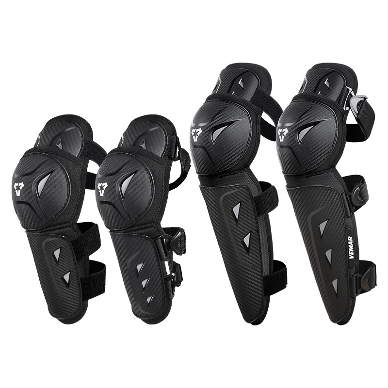 Four Piece Set Motorcycle Riding Protective Gear Knee And Elbow Pads Leg And Hand Protectors For Off-Road Sports_voghion.com