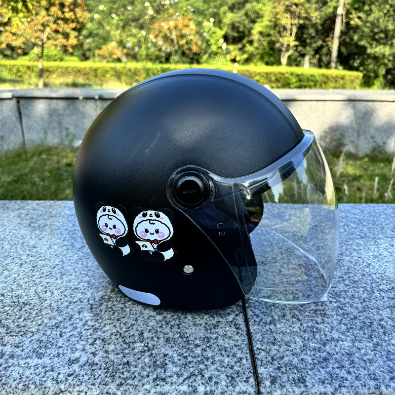 Matt black transparent long mirror no. 11