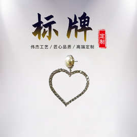 动漫胸针定制 珐琅合金徽章宝石耳饰胸牌 校徽纪念章奖章勋章厂家