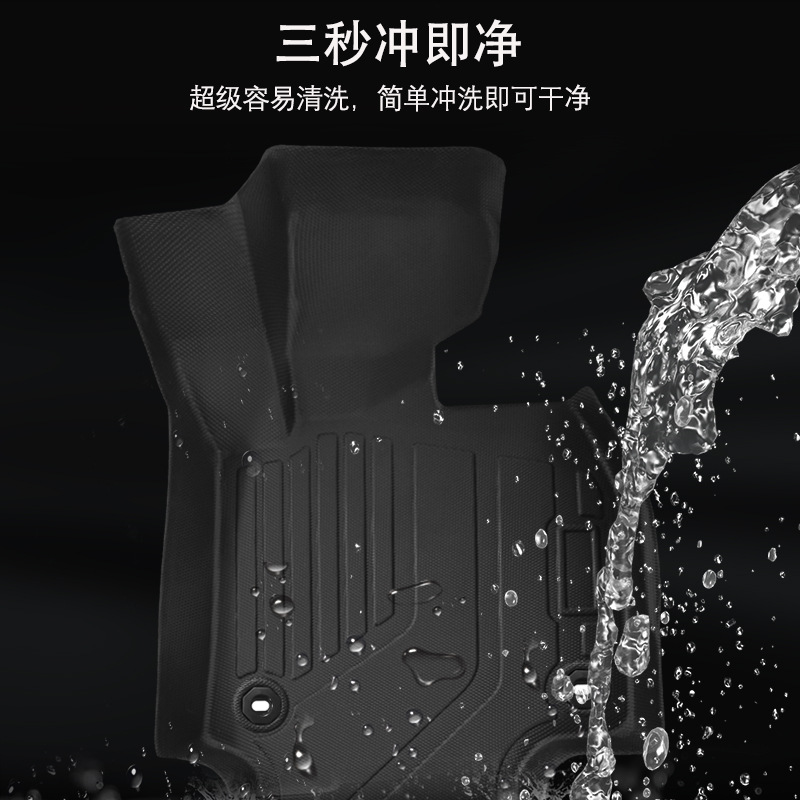 Aplicable a Japón 21 - 24 TOYOTA TOYOTA RAV4 timón derecho 3D todo el tiempo material XPE almohadilla de pie de automóvil