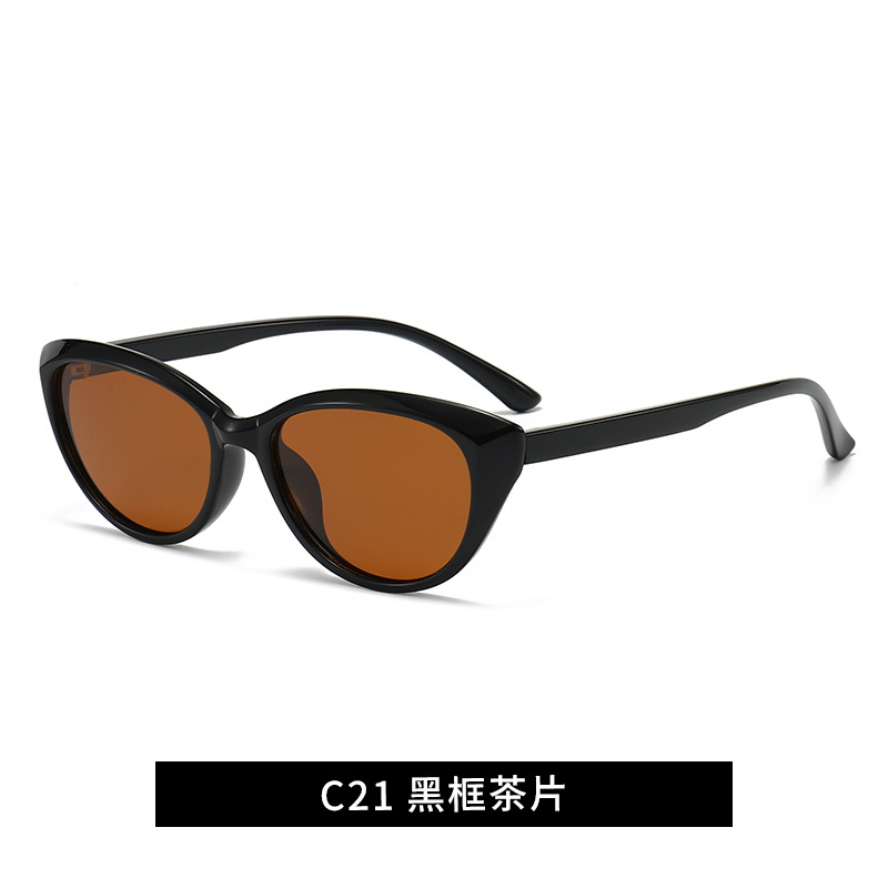 猫眼TR太阳镜辣妹时尚百搭防紫外线墨镜工厂现货显瘦百搭跨境专供