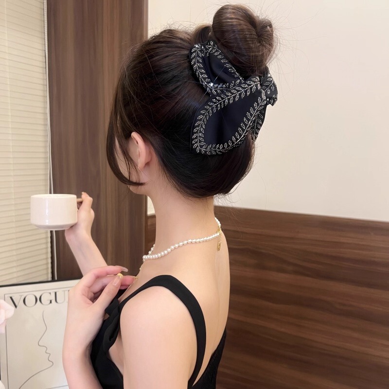 高级感树叶麦穗三角抓夹女法式气质后脑勺盘发鲨鱼夹发卡2025新款|undefined