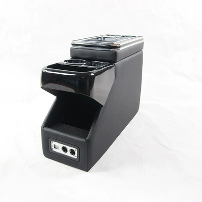 estima overlord previa: Armrest box - upgraded-black-with-usb
