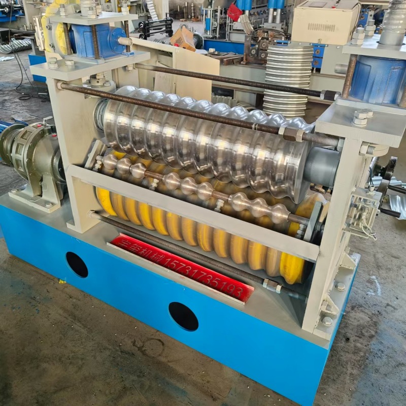 金属种植箱花圃设备波纹花圃围栏成型机花园床设备 波纹板弯弧机