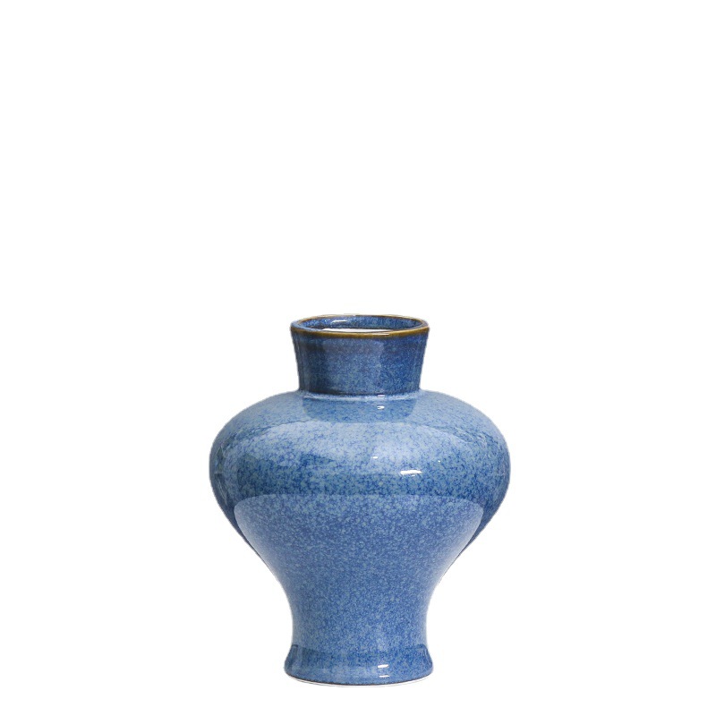 Florero de cerámica decoración del hogar real y falso flor seca arreglo creativo hidropónico moderno simple decoración transfronteriza lote