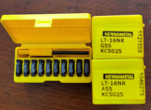 美国肯纳数控刀片LT16ER125ISO KC5025螺纹刀片 肯纳刀片