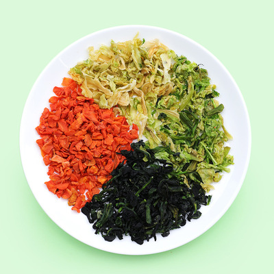橙子快跑蔬菜干蔬脆食品健身脱水免煮菜免洗冲泡即食蔬菜包