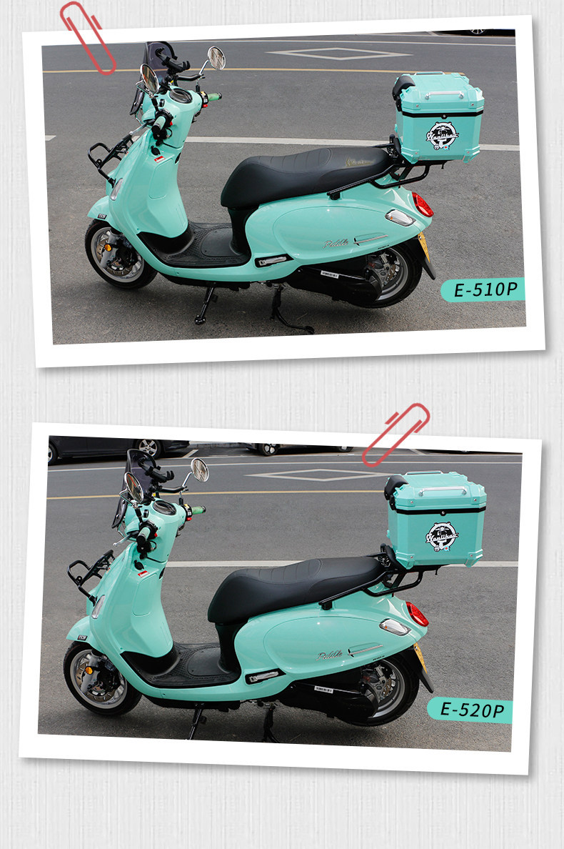 Wanlihao Sanyang Feidu 4/5 motorcycle trunk, electric vehicle rear trunk, scooter non-aluminum alloy trunk