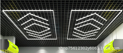 역 화살표 빛 2.435*4.845M(420W)