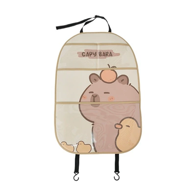 Stain-Resistant Car Protective Pad Cartoon | Chair back anti-kick pad