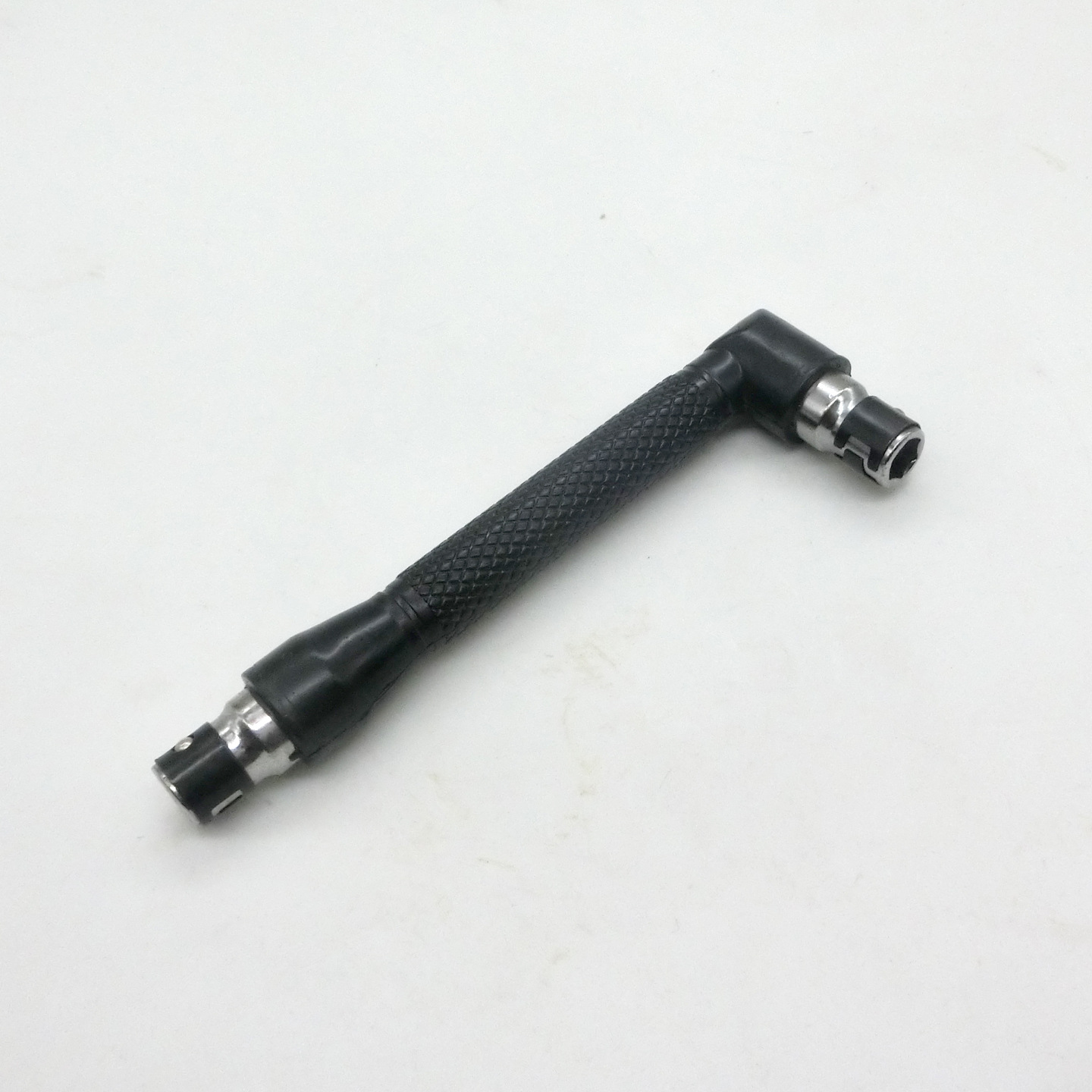 迷你双头L型套筒扳手手柄螺丝刀起子 接杆直角弯头拐角套筒9件套