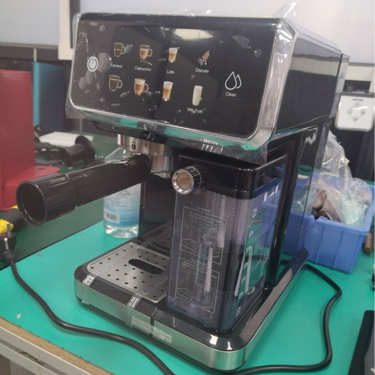 Máquina de café doméstica automática de 20bar alta presión oficina pequeña máquina de café cápsula italiana 3 en 1