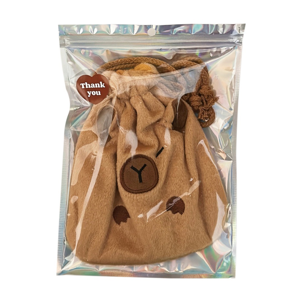 Bonita bolsa de cuerda de dibujo de la niña bolsa de maquillaje de viaje de dibujos animados bolsa de viaje bolsa de almacenamiento de paquetes de artículos diversos