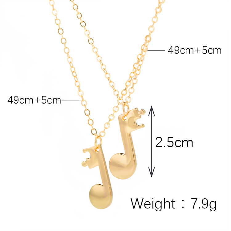 Hot selling minimalist geometric necklace with female creative design alloy smiling face collarbone chain_voghion.com