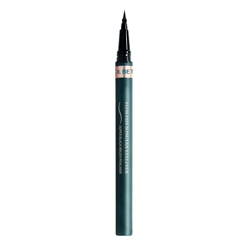 Pretty Beauty Smoke Pine Xingyun Thousand Eyes Eyeliner Pen Black Liquid Eyeliner Pen Smooth Pen Fine Pen Tip Metal Packaging