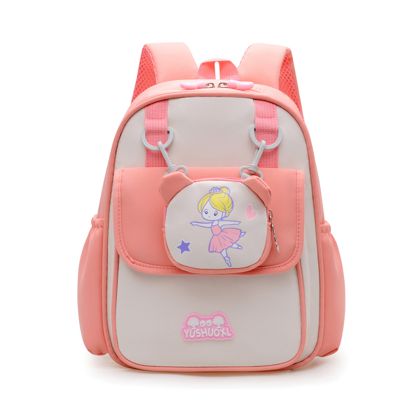 Dinosaurios de dibujos animados mochila para niños jardín de infantes lindas mochila preescolar 3 años 5 años niños respirables hombros