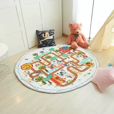 Avtomobil döşəmə paspasları Style Children's Floor Mats - hide-and-seek-diameter-150-packaging-size-373212