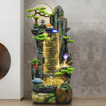 假山流水喷泉滴水落地鱼池摆件庭院开业送礼客厅玄关室内景观