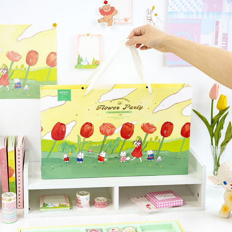 Girly Heart Diary Set Gift Box Fairy Tale Style Cute Korean Version Ins Internet Celebrity Diary Tool Dessert Style