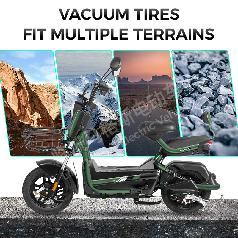 Vehículo eléctrico de dos ruedas de transporte diario al por mayor transfronterizo