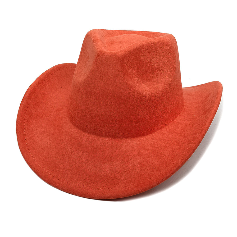 802g Weight Fedora Hat Hats Type Holiday, Daily Occasion Faux Suede Material Solid Color Pattern All Seasons Season Women's Gender Classic Style Style Flat Eaves Rim Women's Classic Style Solid Color Flat Eaves Fedora Hat 8