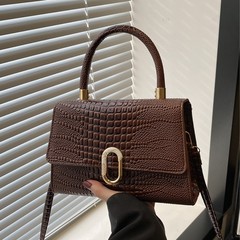 今年は人気バッグレディース2025新作ファッション高級感レトロ小方バッグ春美ラードシングルショルダーバッグ