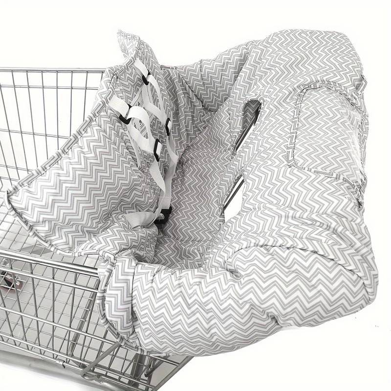 Cojín de carrito de compras portátil Cojín de protección exterior para niños plegable Cojín de asiento con funda de asiento alto Estilo explosivo transfronterizo de Amazon