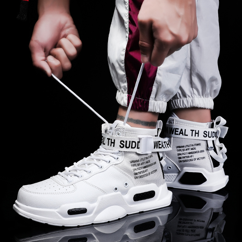 2019 autumn and winter new air force one high-top shoes men's fashion sneaker youth fashion casual shoes foreign trade wish