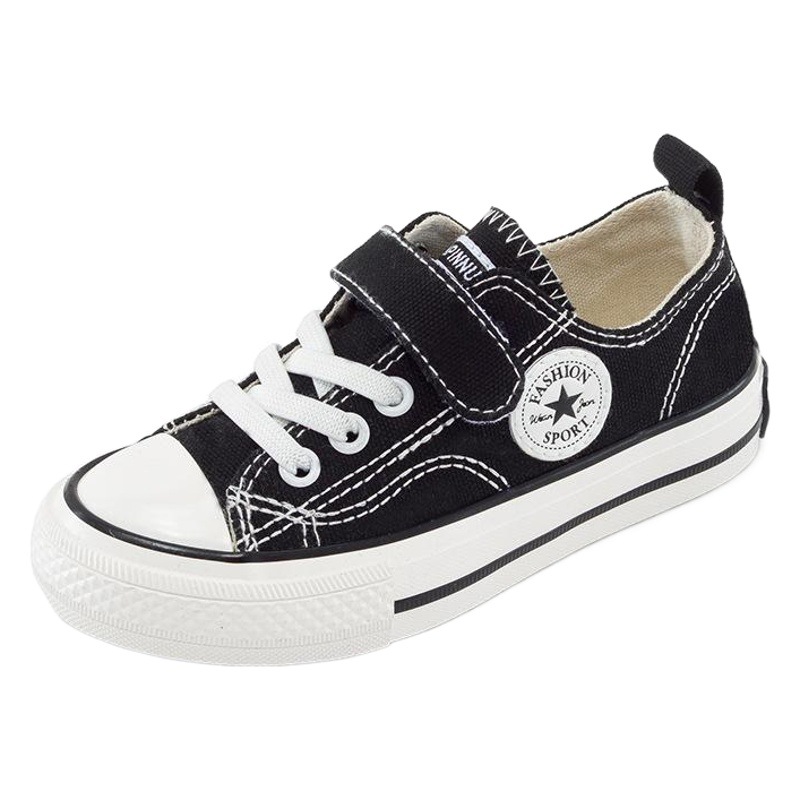 Children's Shoes, Boys' Canvas Shoes, 2025 Spring & Fall New Girls' White Shoes, Versatile Casual Shoes, Medium and Large Kidsren's Sneakers