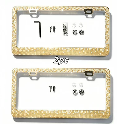 Us Standard License Plates, License plate holder/license plate holder - yellow-gradient
