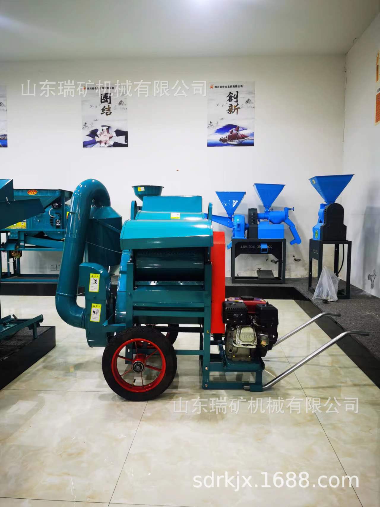 新40型黄豆脱粒机油葵小麦水稻家用脱粒机水稻脱籽打谷机