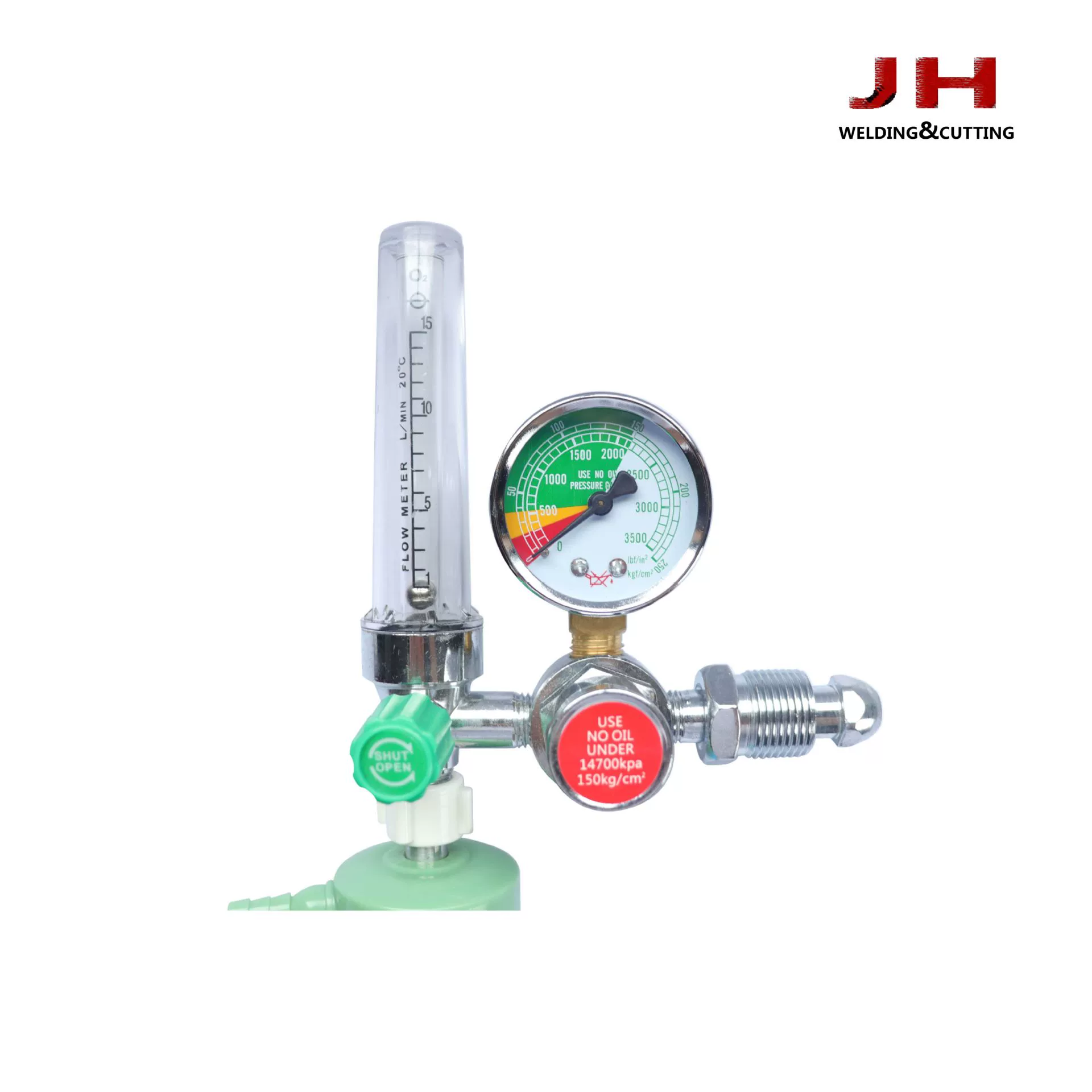 Завод прямых иностранных кислорода редукционный клапан кислородный ингалятор редуктор давления ингалятор Увлажнение Бутылка кислородный баллон