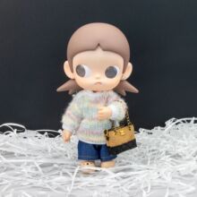手工小布BJD娃包配件mini娃包 嘎子姐/拉布布/BJD6分娃微缩包
