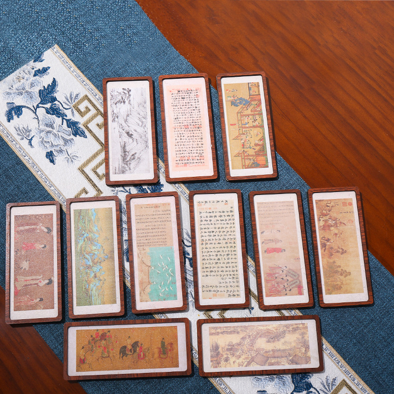 文创博物馆名画千里江山图冰箱贴相框磁贴旅游纪念品中国风伴手礼