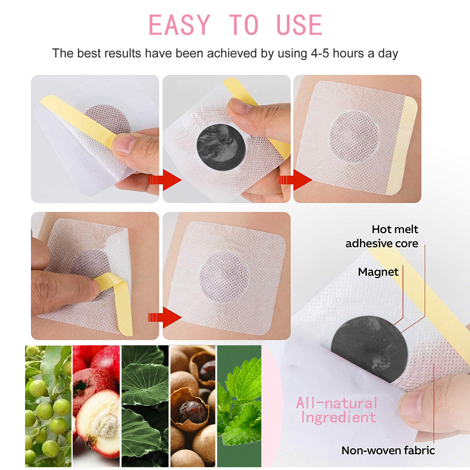 Parches adelgazantes para el ombligo WiRinef – 30 unidades, venta caliente transfronteriza