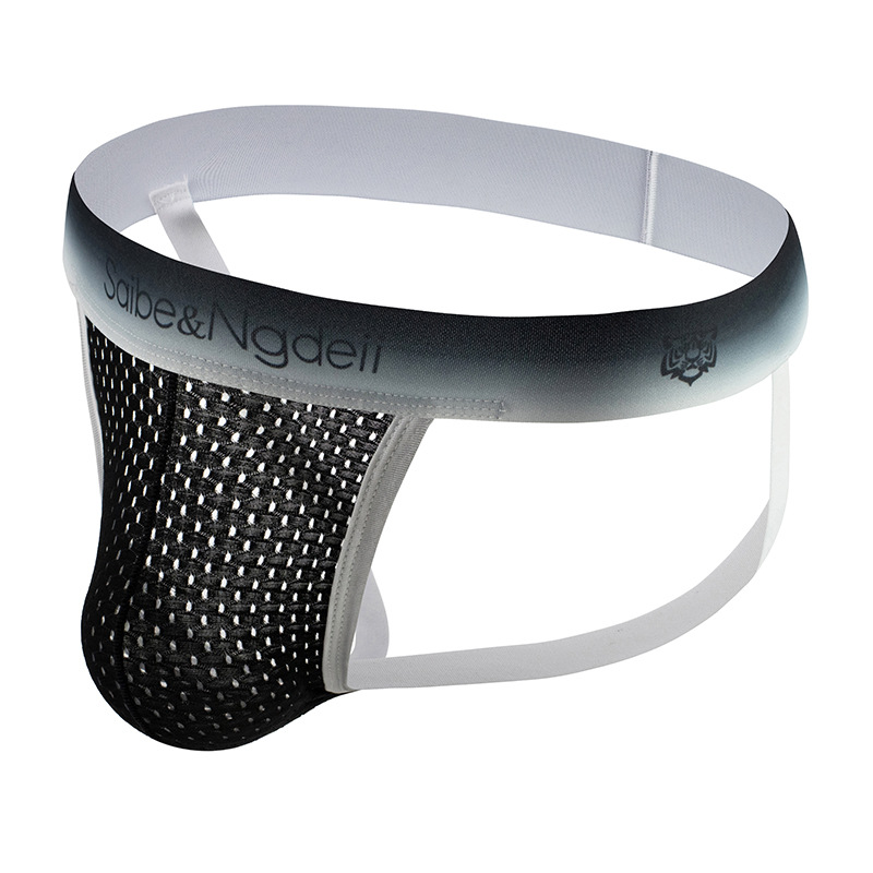 Vyriški seksualūs tinklelio stringai iš ledo šilko laidūs orui_voghion.com