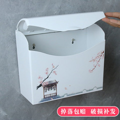 衛生紙箱トイレ家庭用穴なしトイレティッシュ箱トイレ紙箱防水紙巻き紙箱