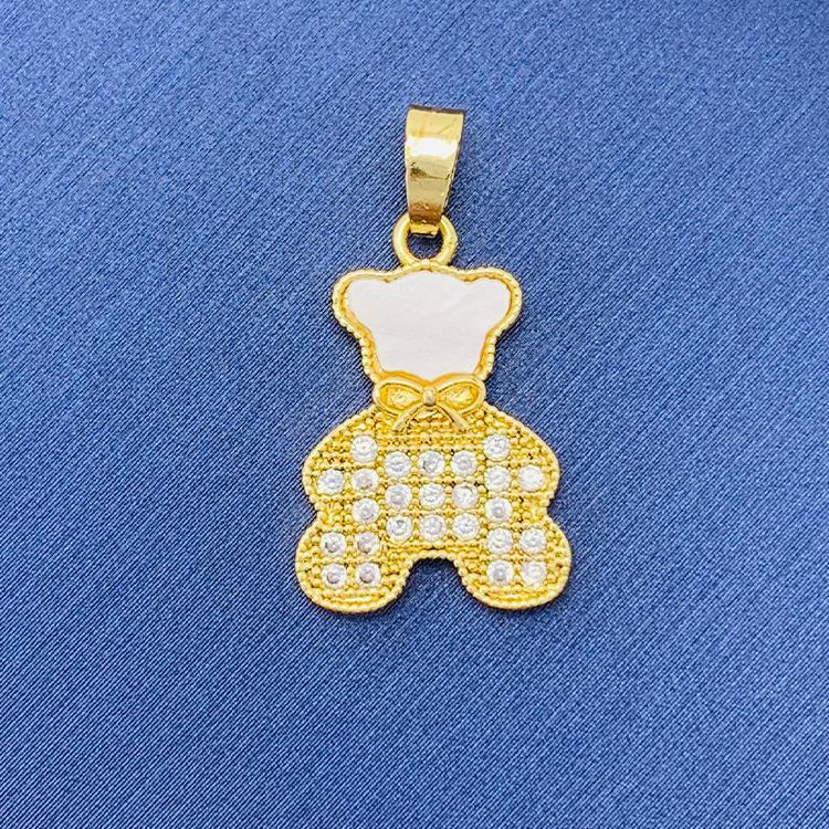 2022 nuevo trébol giratorio simple cien colgante fuente joyería fábrica al por mayor directa sin cadena