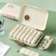 Light-proof medicine box portable 7 days a week medicine medicine storage box independent compartment sealed moisture-proof small medicine box